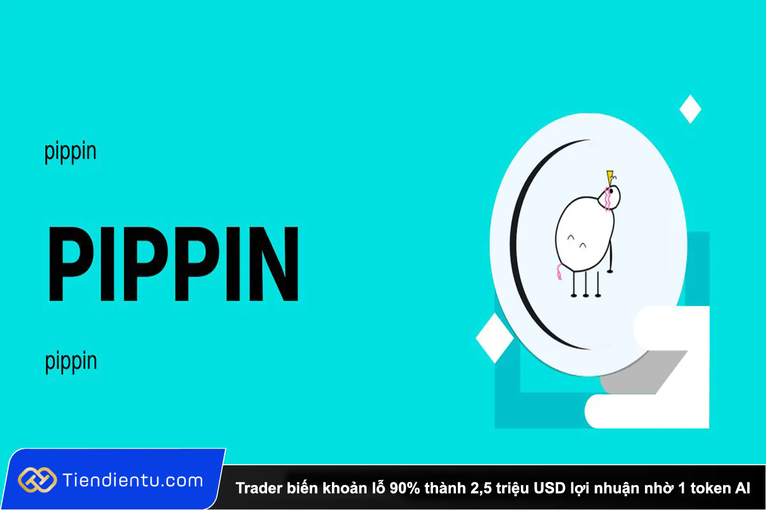 Tiendientu Trader bien khoan lo 90 thanh 25 trieu USD loi nhuan nho 1 token AI