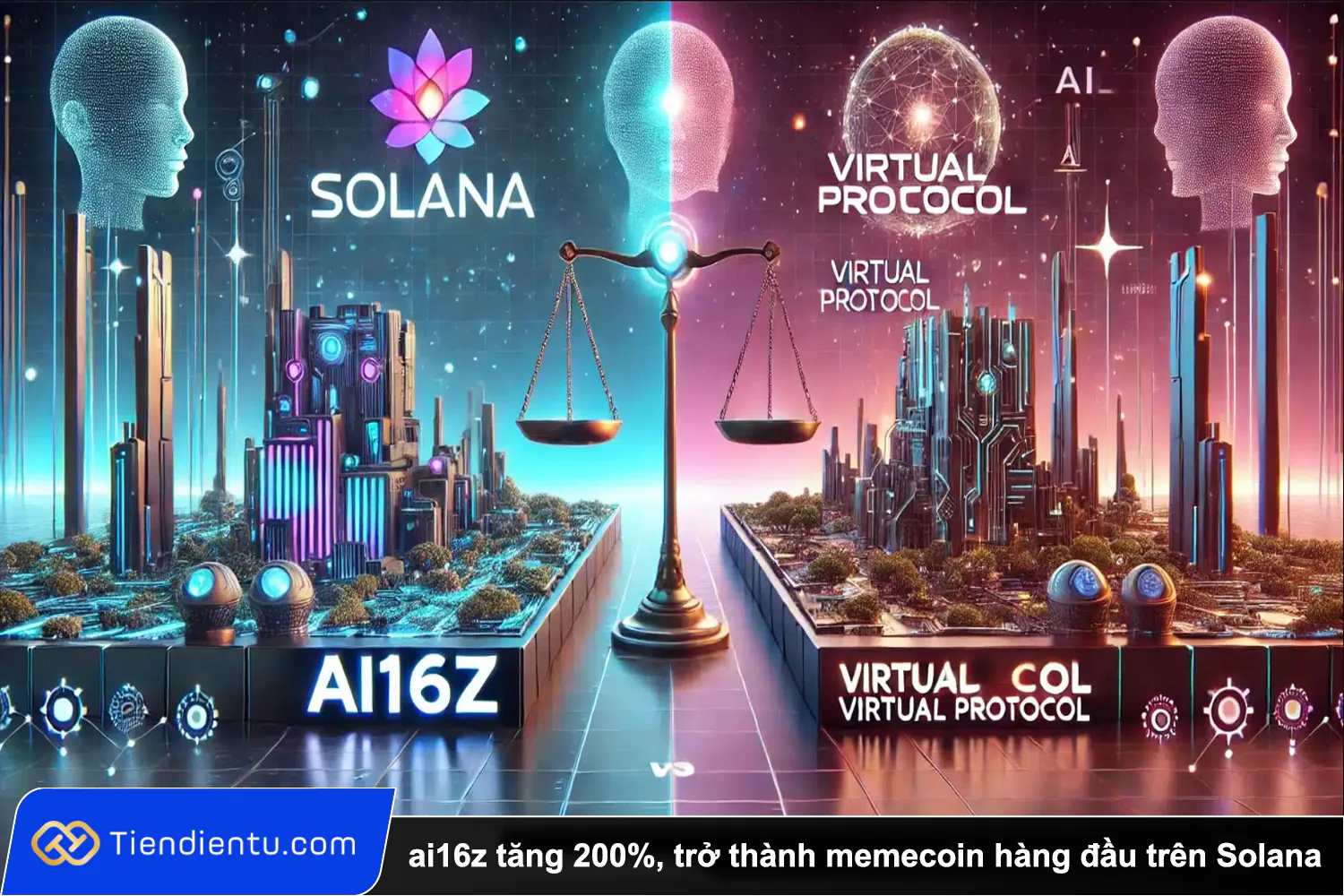 Tiendientu ai16z tang 200 tro thanh memecoin hang dau tren Solana