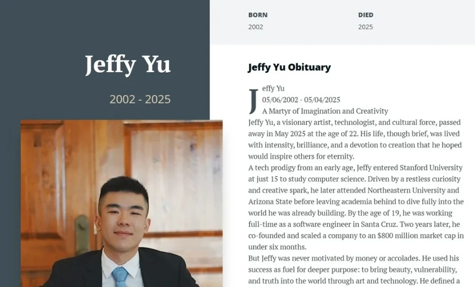 Thông báo từ Legacy.com
