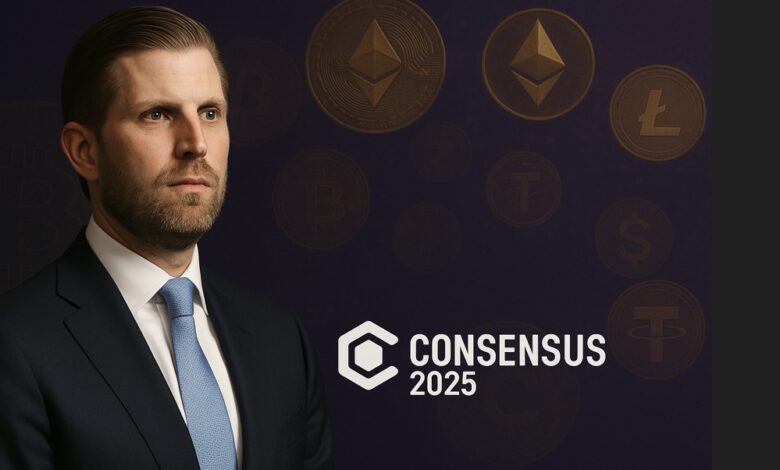 Eric Trump tham dự Consensus 2025