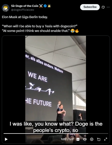 Bài phát biểu của Elon Musk