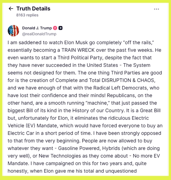 https://truthsocial.com/@realDonaldTrump/posts/114808616176041421