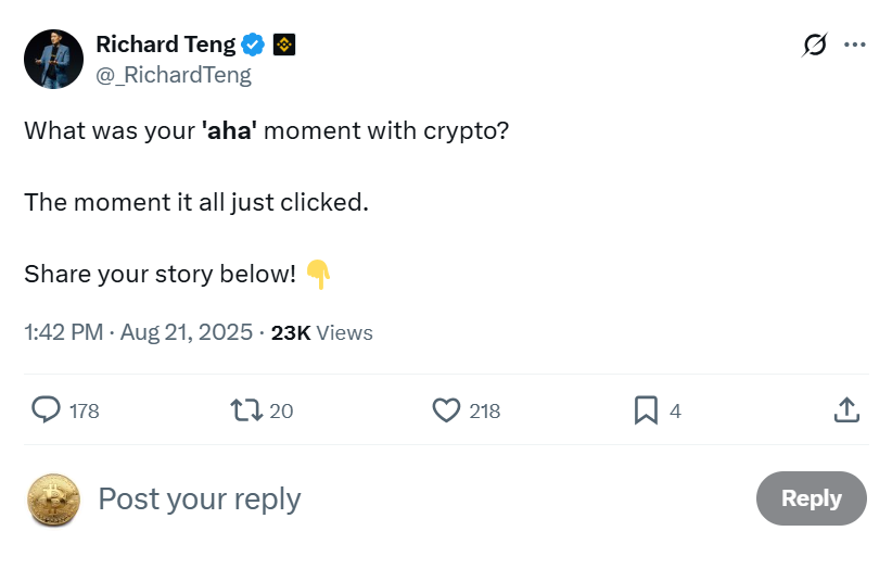 Richard Teng viết trên X