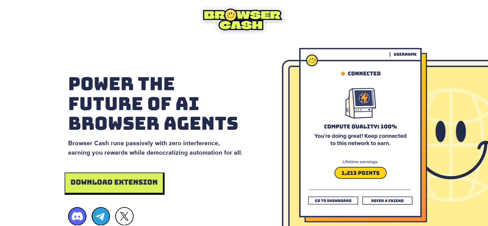 Browser Cash