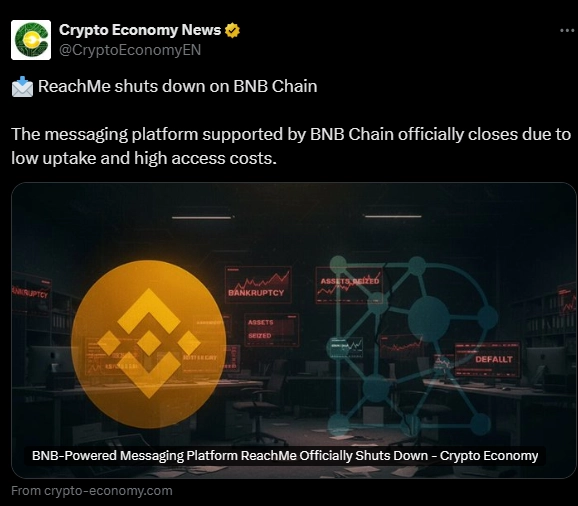 ReachMe dừng hoạt động