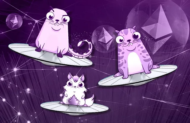 CryptoKitties tạo ra loài mèo có zene ADN đặc trưng