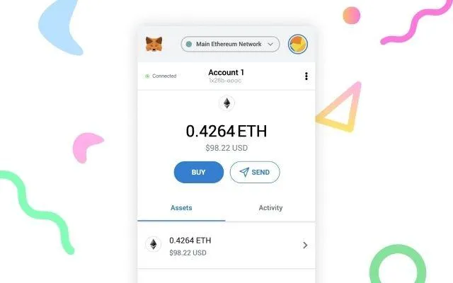 Ví Metamask là 1 trong những ví hỗ trợ lưu trữ đồng GHST token Ví Metamask là 1 trong những ví hỗ trợ lưu trữ đồng GHST token