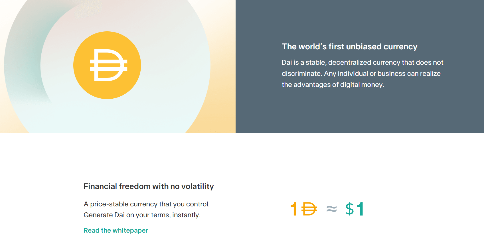 DAI là gì, đây là stablecoin phi tập trung đầu tiên trên thế giới