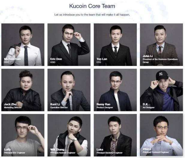 Đội ngũ phát triển của sàn KuCoin