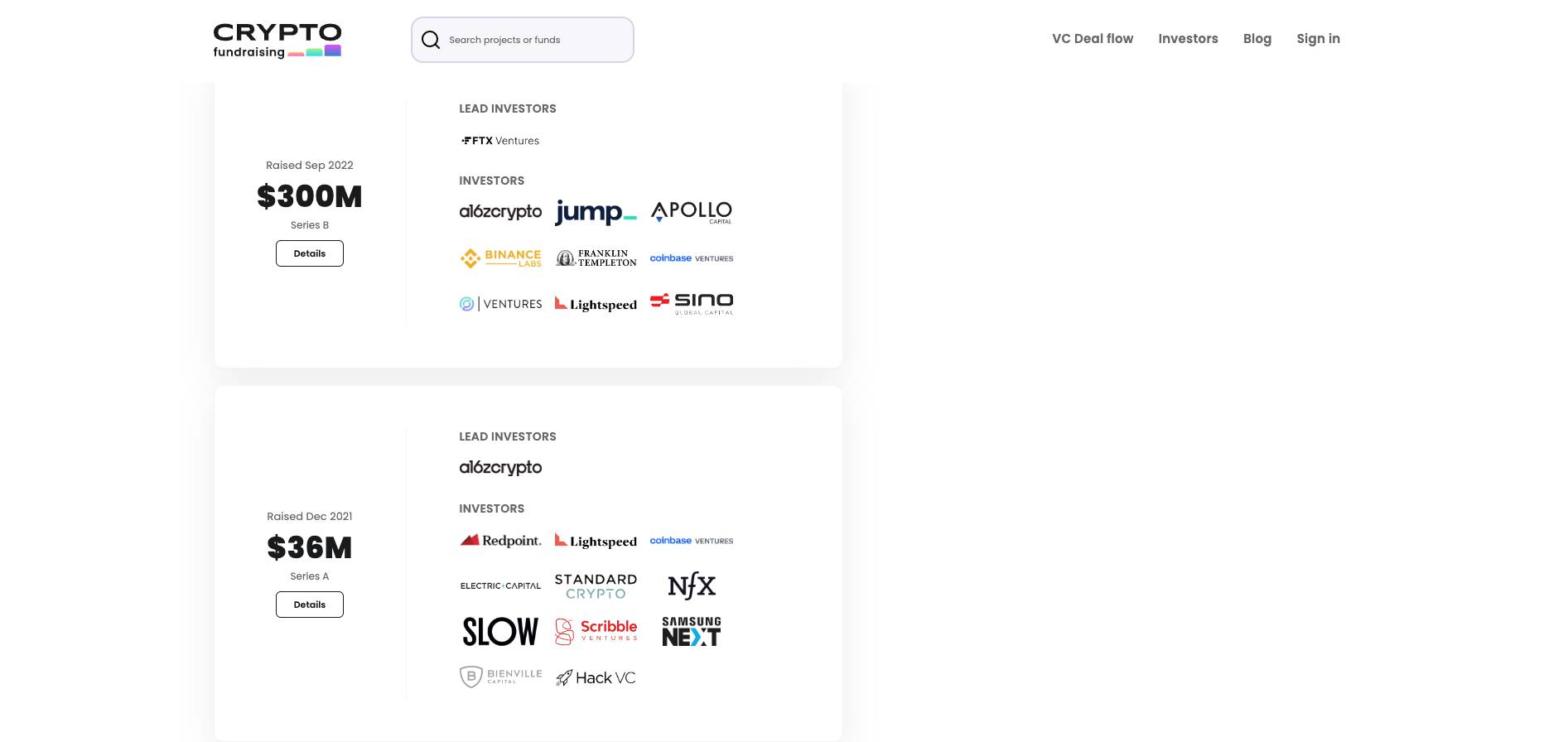 Nhà đầu tư Sui Network