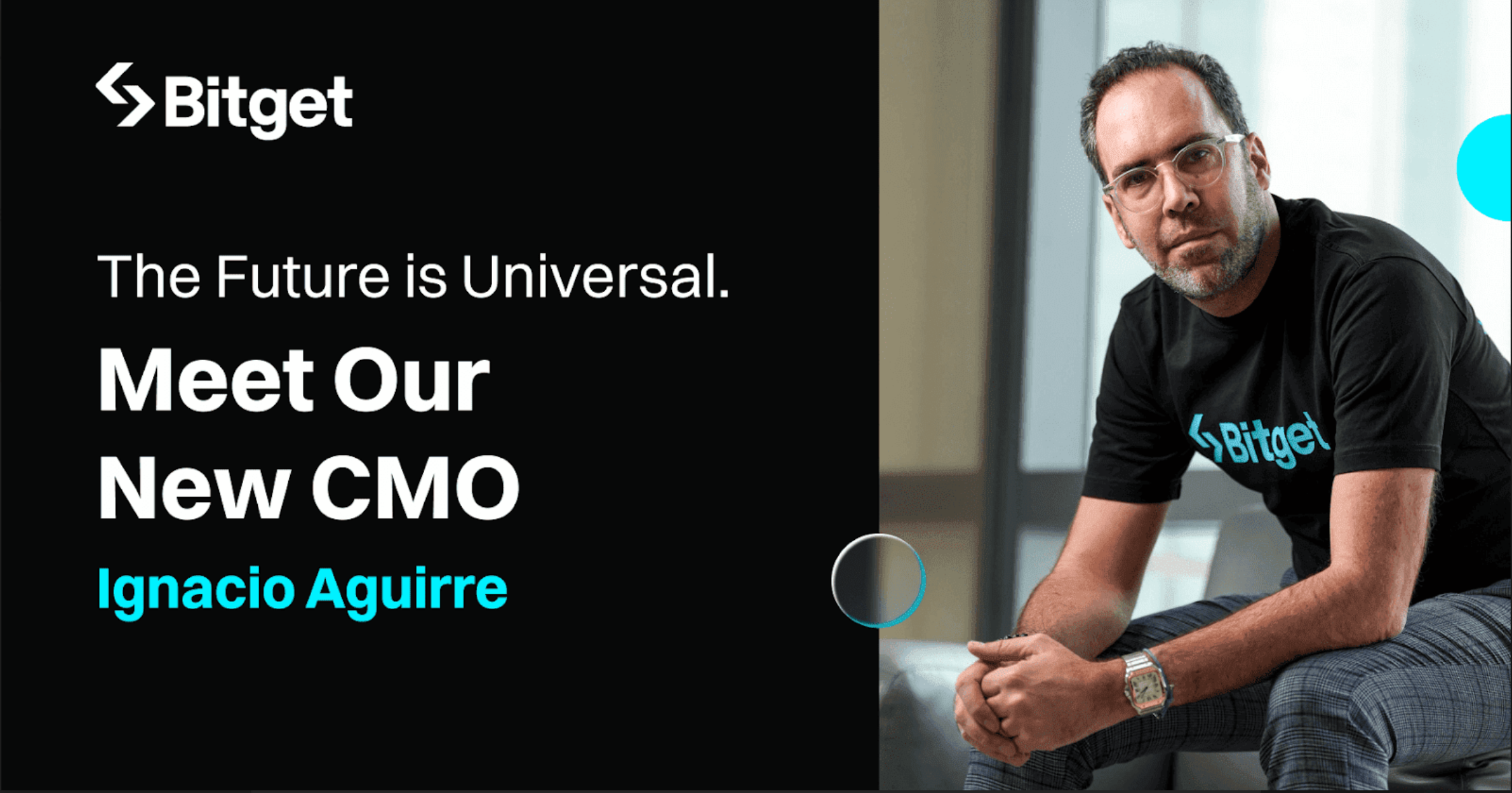Bitget bổ nhiệm CMO Ignacio Aguirre Franco