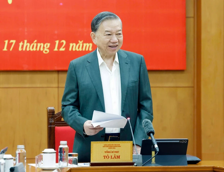 Tổng Bí thư Tô Lâm 