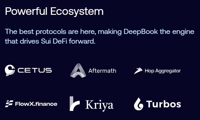 Đối tác của DeepBook