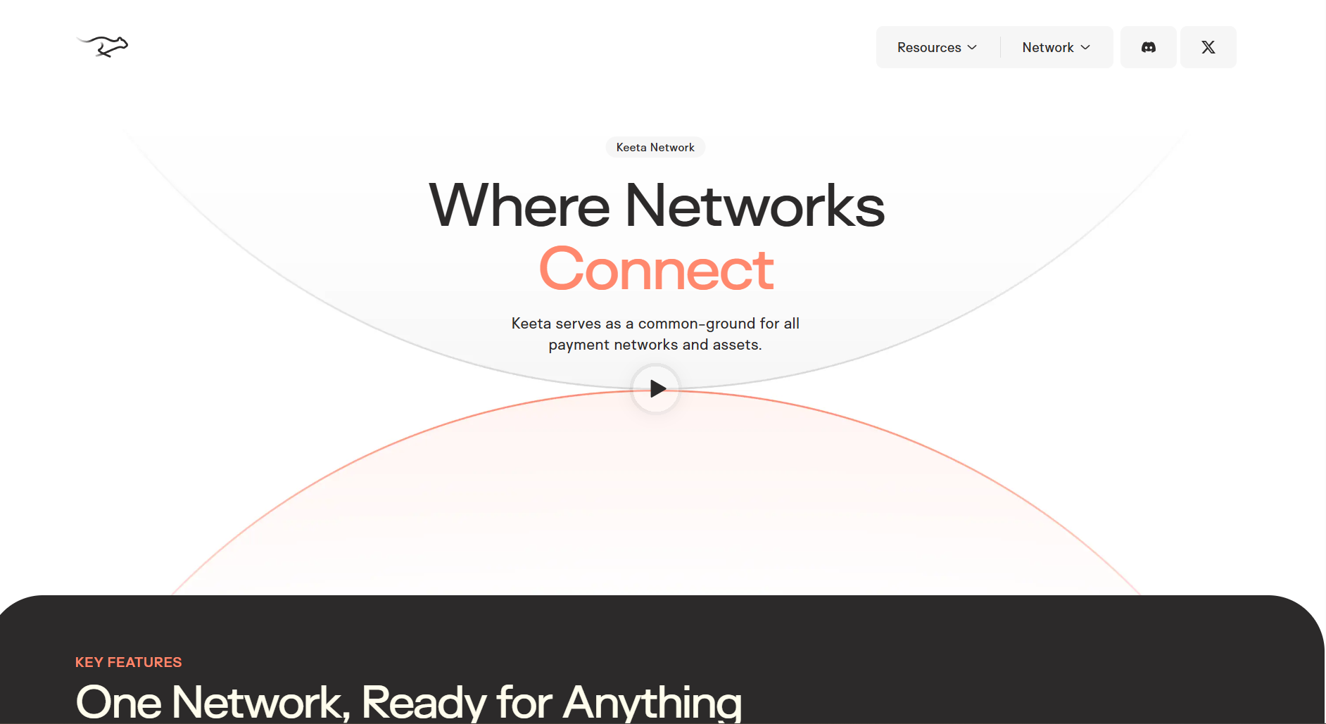 Giao diện trang chủ Keeta (KTA) là gì