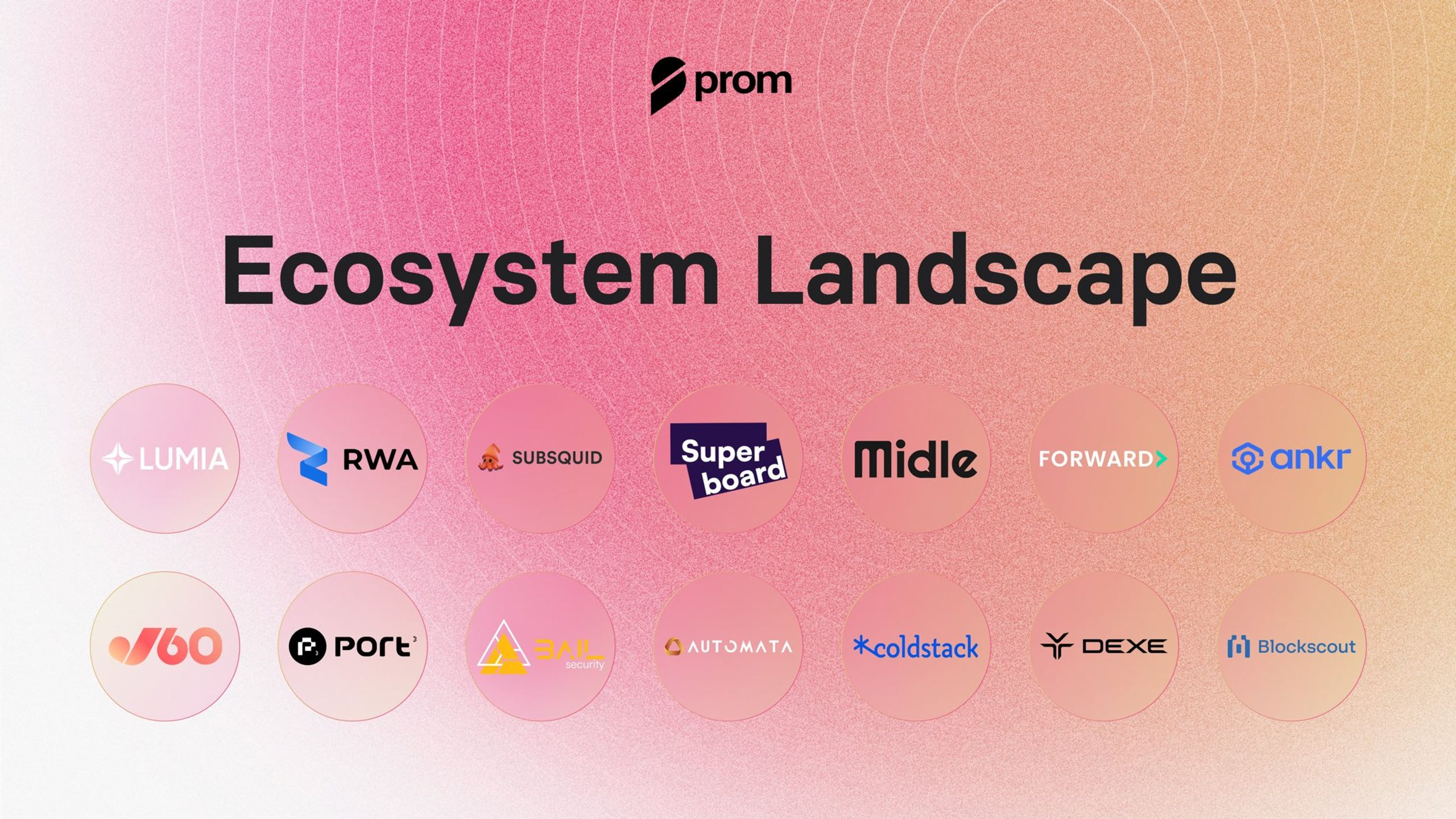 Những đối tác của dự án Prom