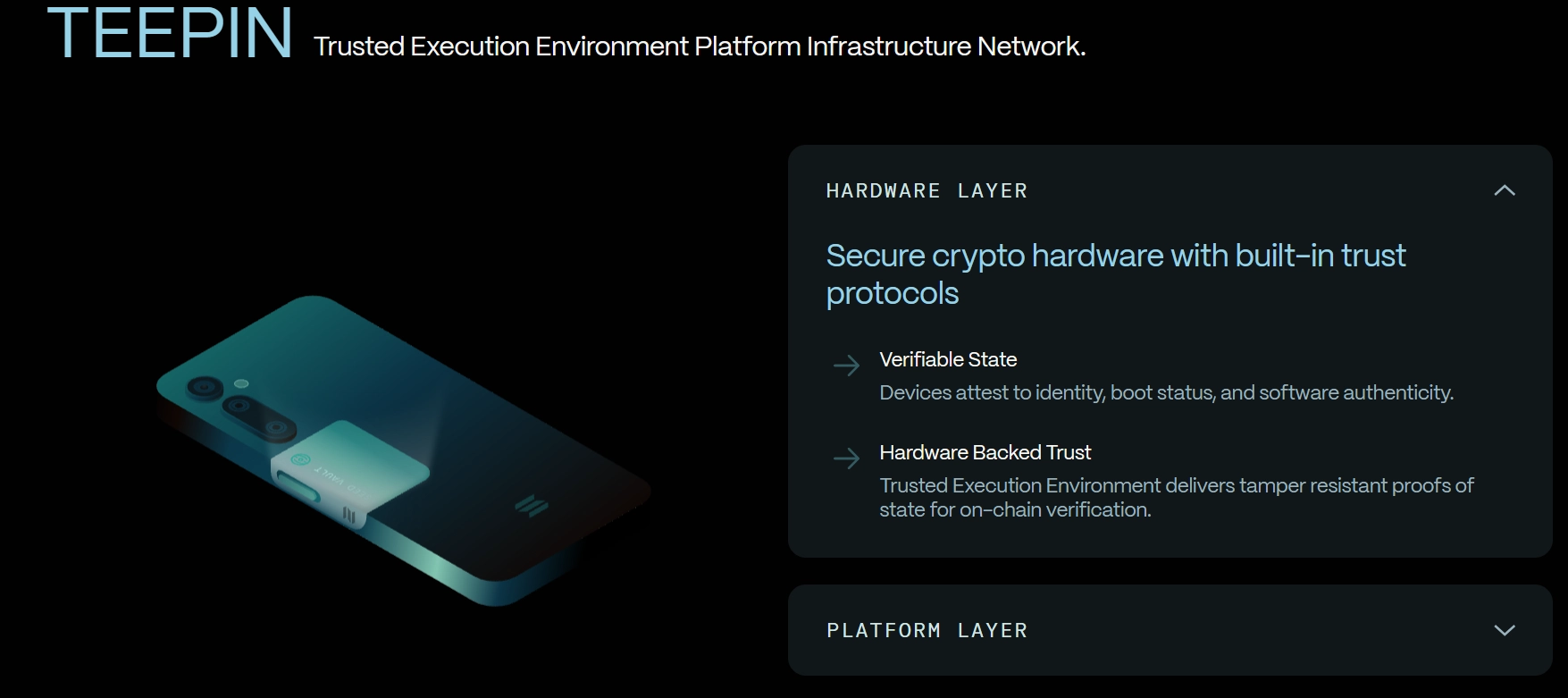 Seeker Mobile (SKR) là gì? Mẫu điện thoại dành tiêng cho hệ sinh thái Solana 3 TEEPIN