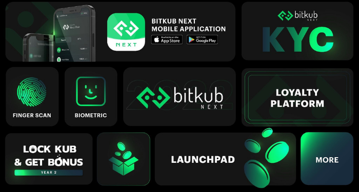 Các sản phẩm của Bitkub Chain