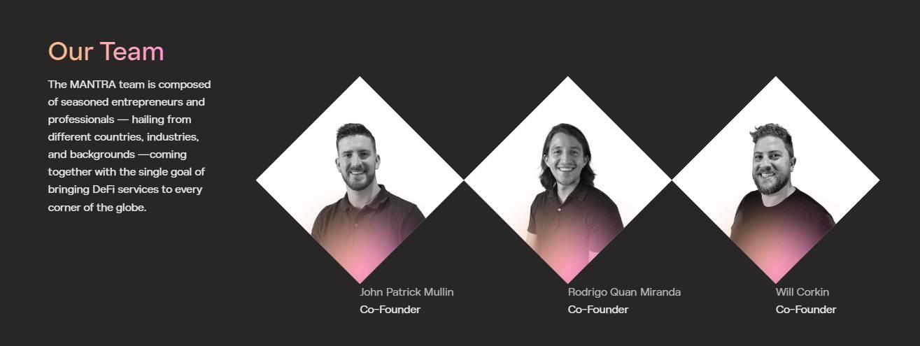 Co-founder của MANTRA Chain