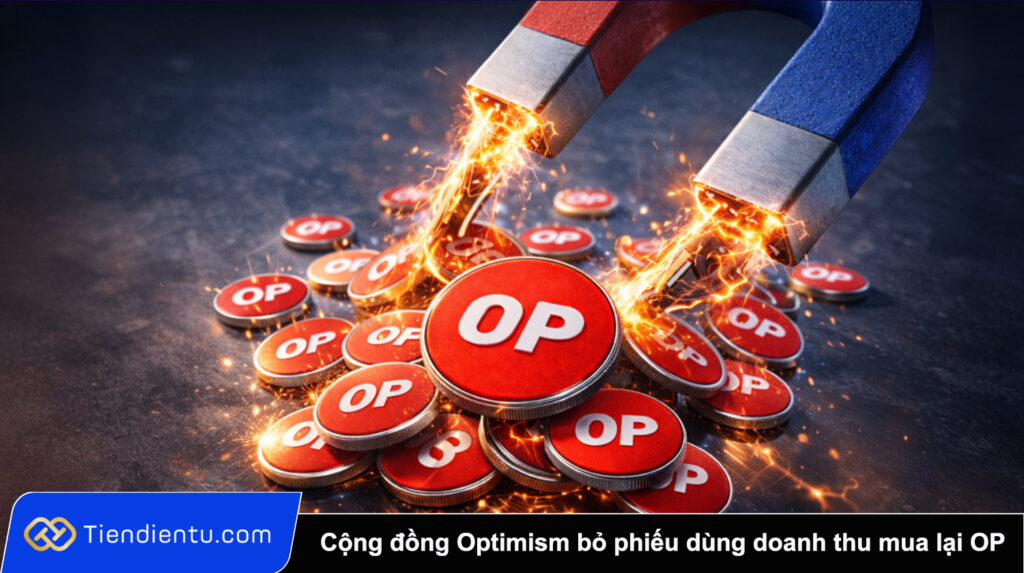 Cộng đồng Optimism bỏ phiếu dùng doanh thu mua lại token OP 1 Cong dong Optimism bo phieu dung doanh thu mua lai token OP