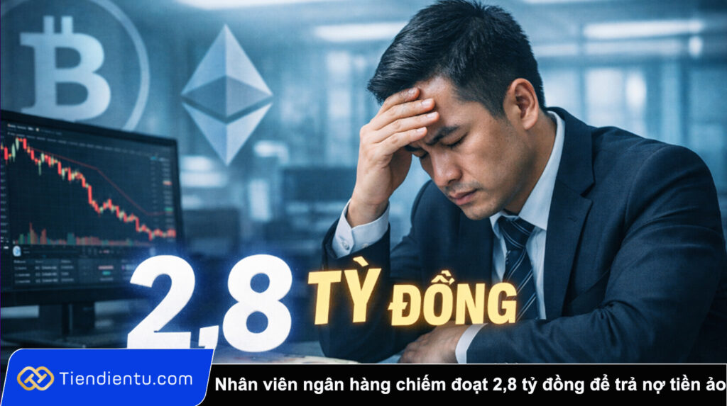 Nhân viên ngân hàng chiếm đoạt 2,8 tỷ đồng để trả nợ tiền ảo 1 Nhan vien ngan hang chiem doat 28 ty dong de tra no tien ao
