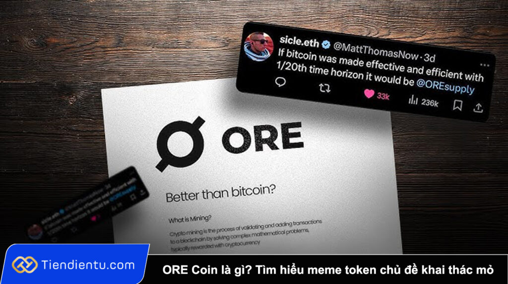 ORE Coin là gì? Tìm hiểu meme token chủ đề khai thác mỏ trên Solana