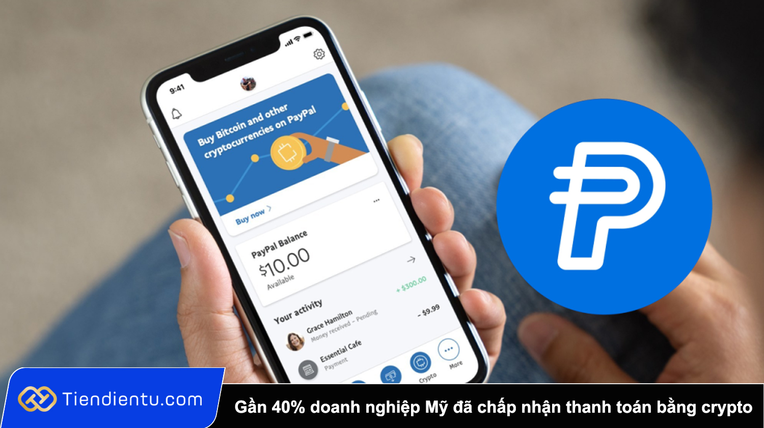 PayPal Gan 40 doanh nghiep My da chap nhan thanh toan bang crypto