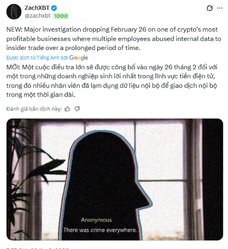 Sàn giao dịch nào để nhân viên giao dịch nội gián?