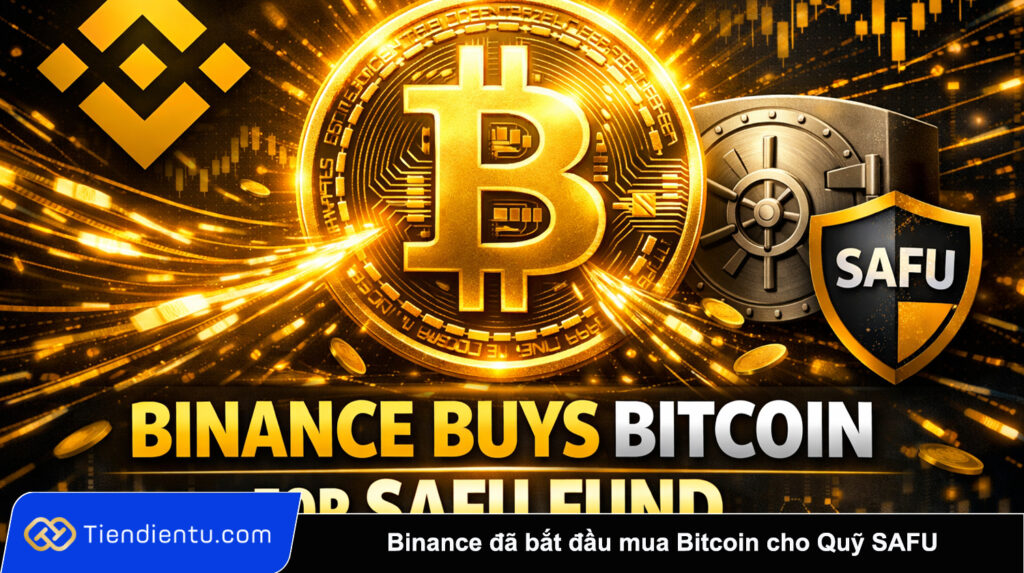 Binance da bat dau mua Bitcoin cho Quy SAFU