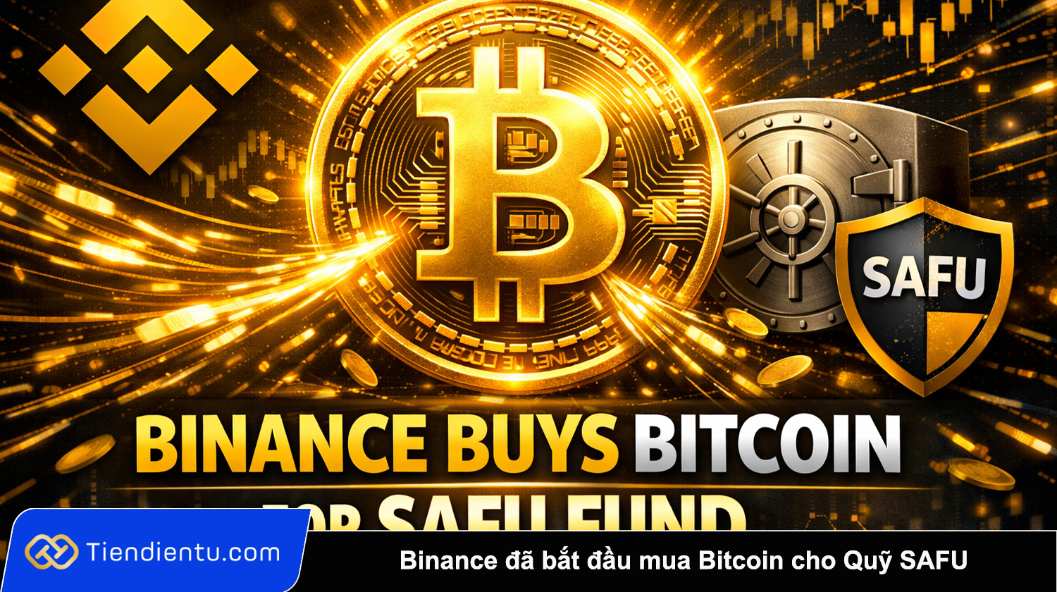 Binance da bat dau mua Bitcoin cho Quy SAFU