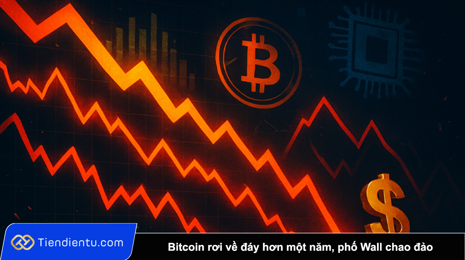 Bitcoin roi ve day hon mot nam pho Wall chao dao vi lo ngai AI va dia chinh tri