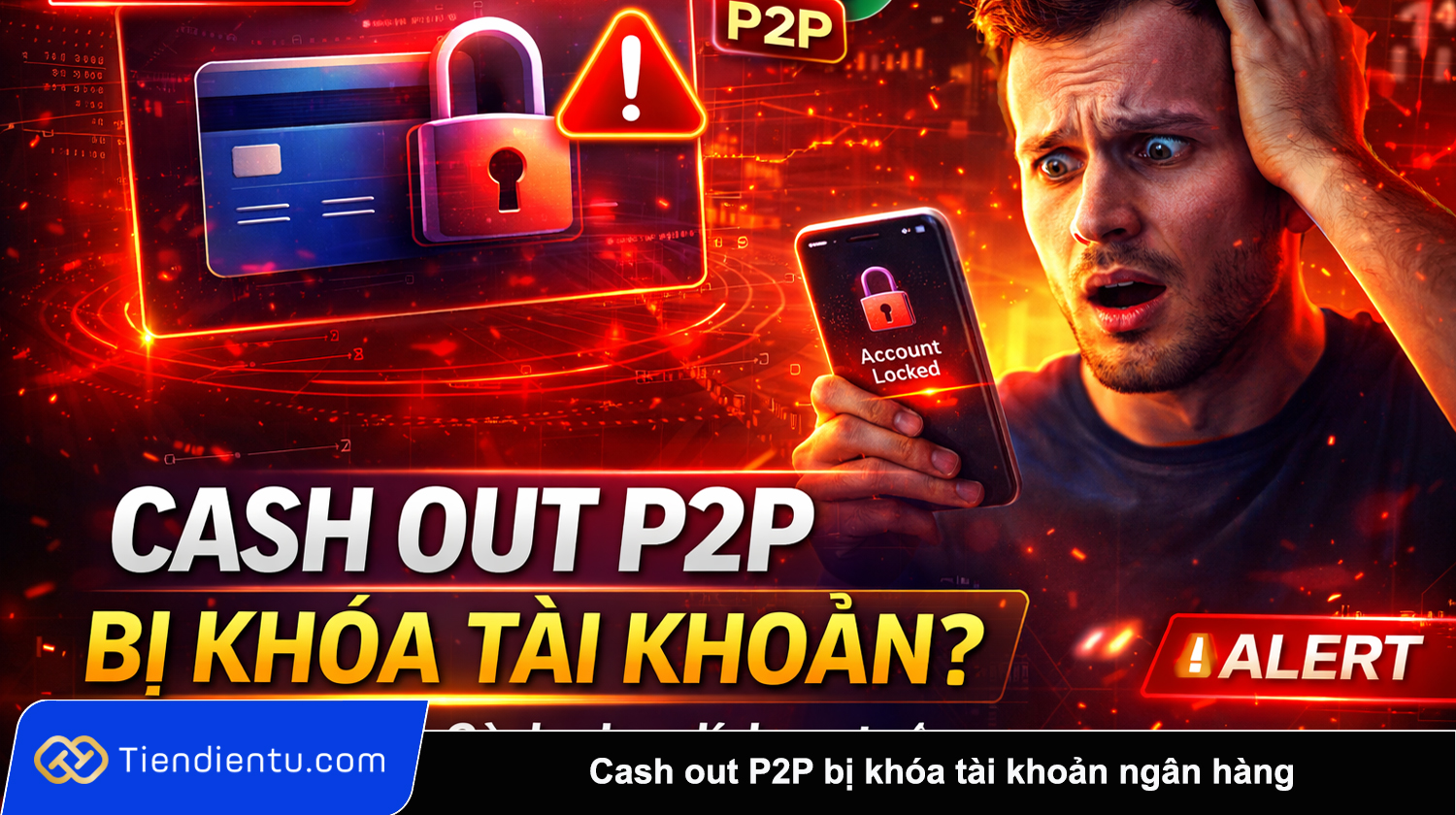Cash out P2P bi khoa tai khoan ngan hang
