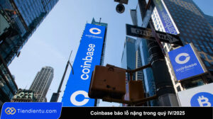 Coinbase bao lo nang trong quy IV 2025 doanh thu giao dich tut duoi moc 1 ty USD