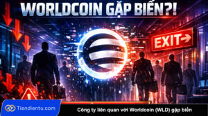 Cong ty lien quan voi Worldcoin WLD doi mat lan song lanh dao ra di