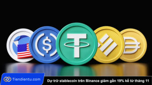 Du tru stablecoin tren Binance giam gan 19 ke tu thang 11