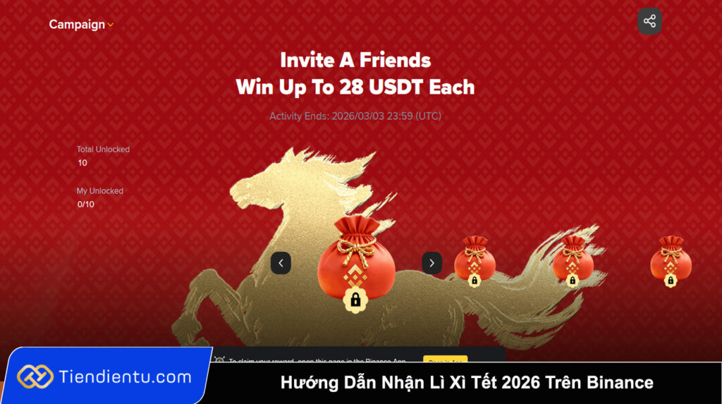 Huong Dan Nhan Li Xi Tet 2026 Tren Binance