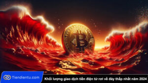 Khoi luong giao dich tien dien tu roi ve day thap nhat nam 2024