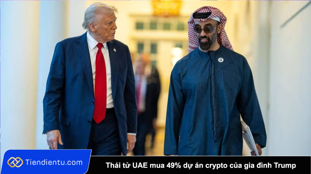 Thai tu UAE am tham mua 49 du an crypto cua gia dinh Trump truoc ngay nham chuc