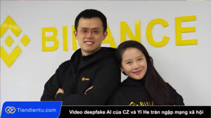 Video deepfake AI cua CZ va Yi He tran ngap mang xa hoi