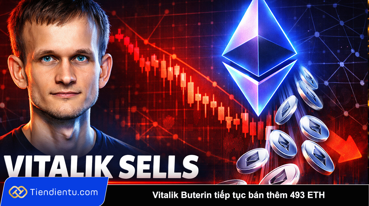 Vitalik Buterin tiep tuc ban them 493 ETH