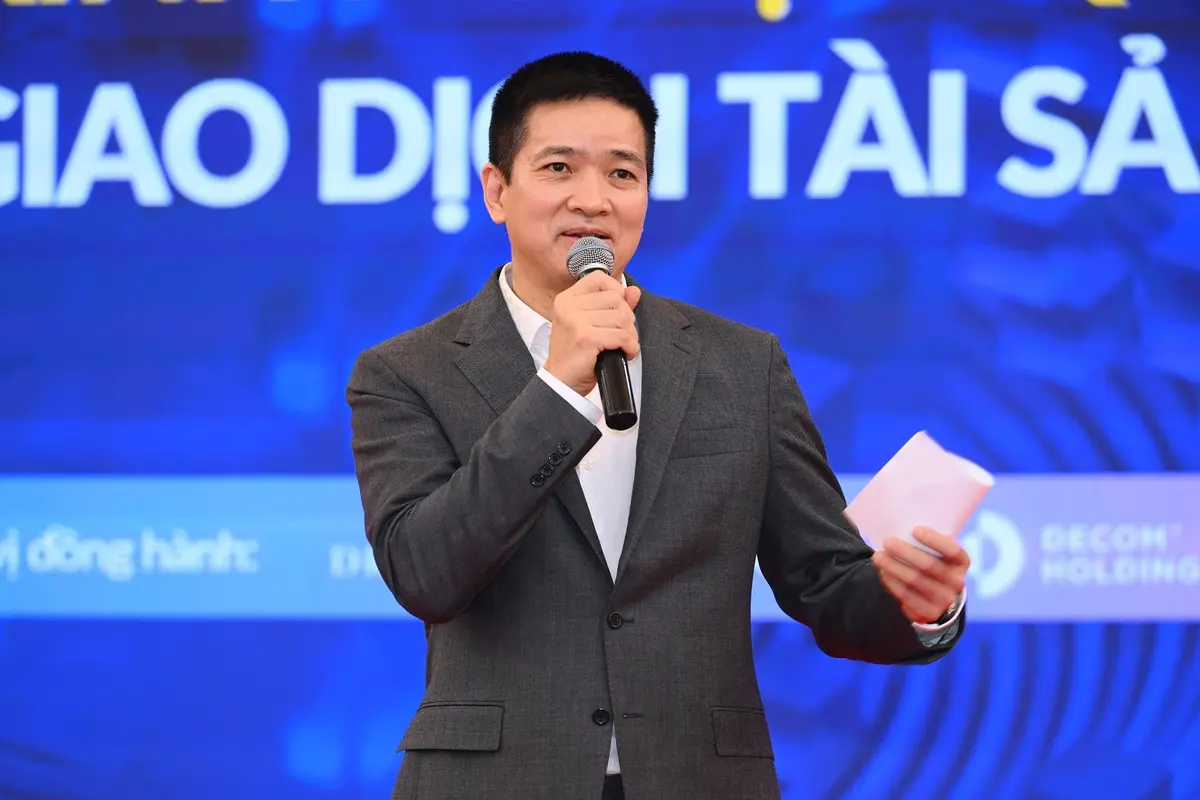 Ông Phan Đức Trung, Chủ tịch Hiệp hội Tài sản Kỹ thuật số và Blockchain Việt Nam