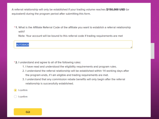 Hướng dẫn điền