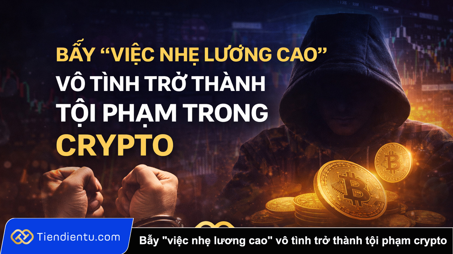 Bay viec nhe luong cao vo tinh tro thanh toi pham trong crypto