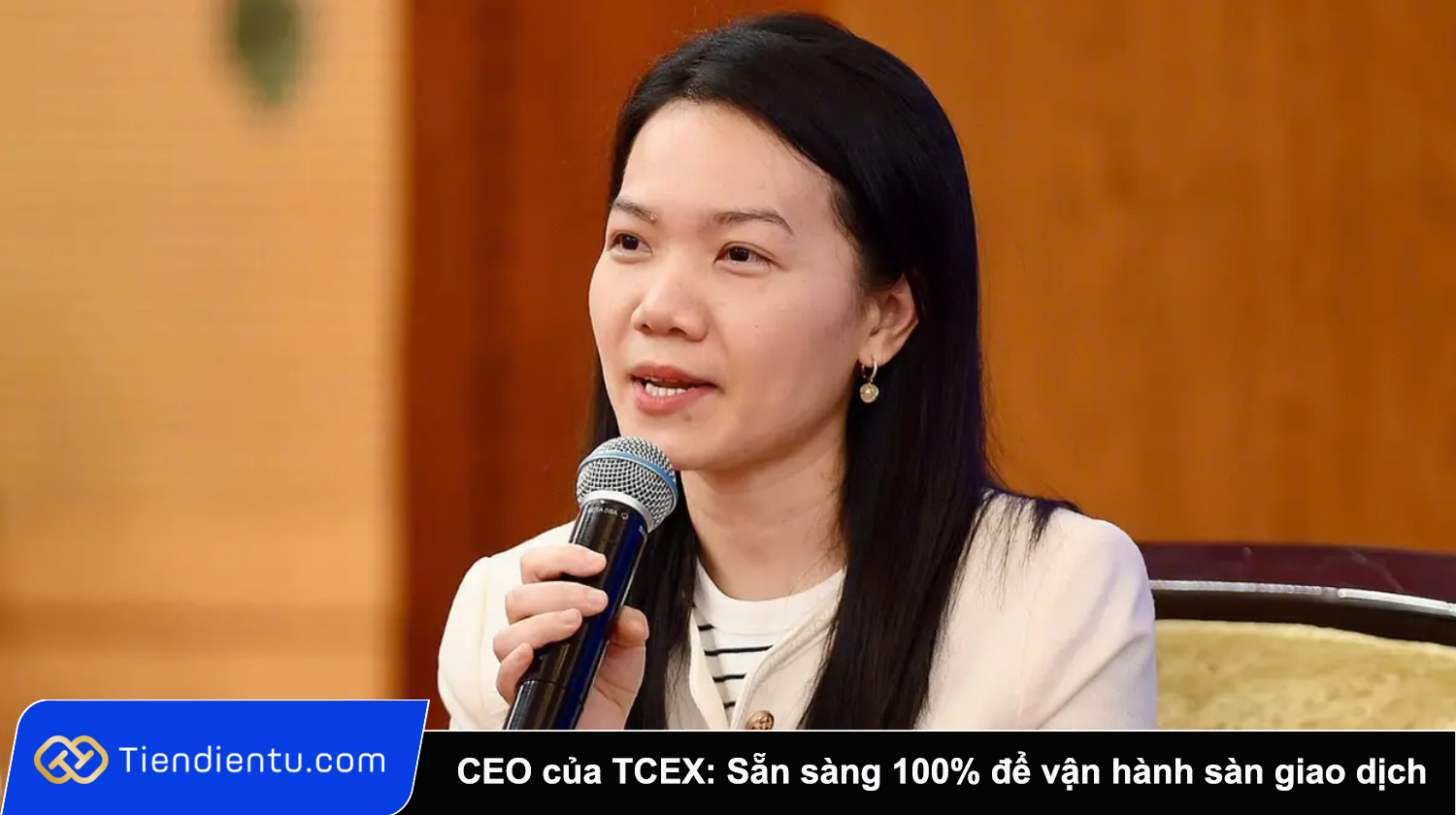 CEO cua TCEX San sang 100 de van hanh san giao dich tai san ma hoa tai Viet Nam