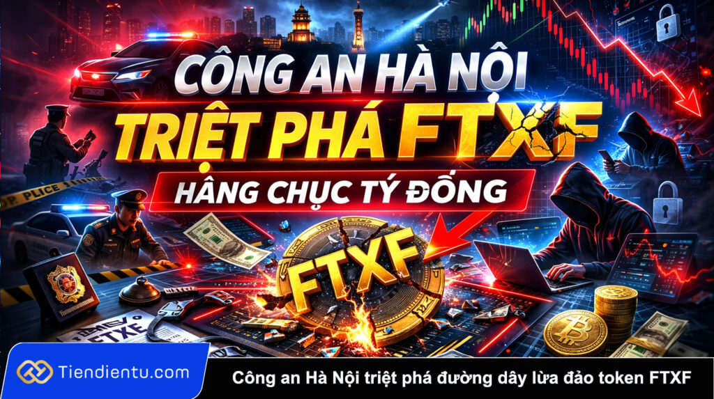 Cong an Ha Noi triet pha duong day lua dao token FTXF hang chuc ty dong bi chiem doat