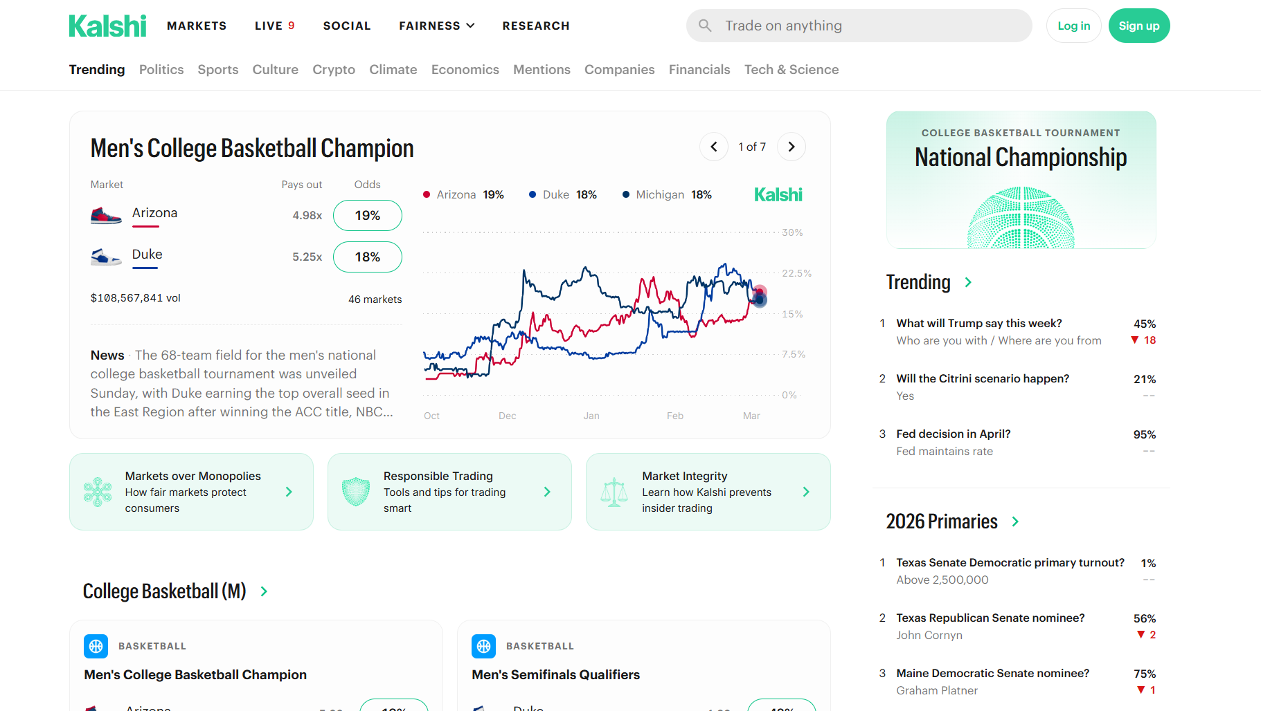 Kalshi huy động hơn 1 tỷ USD trong vòng gọi vốn mới
