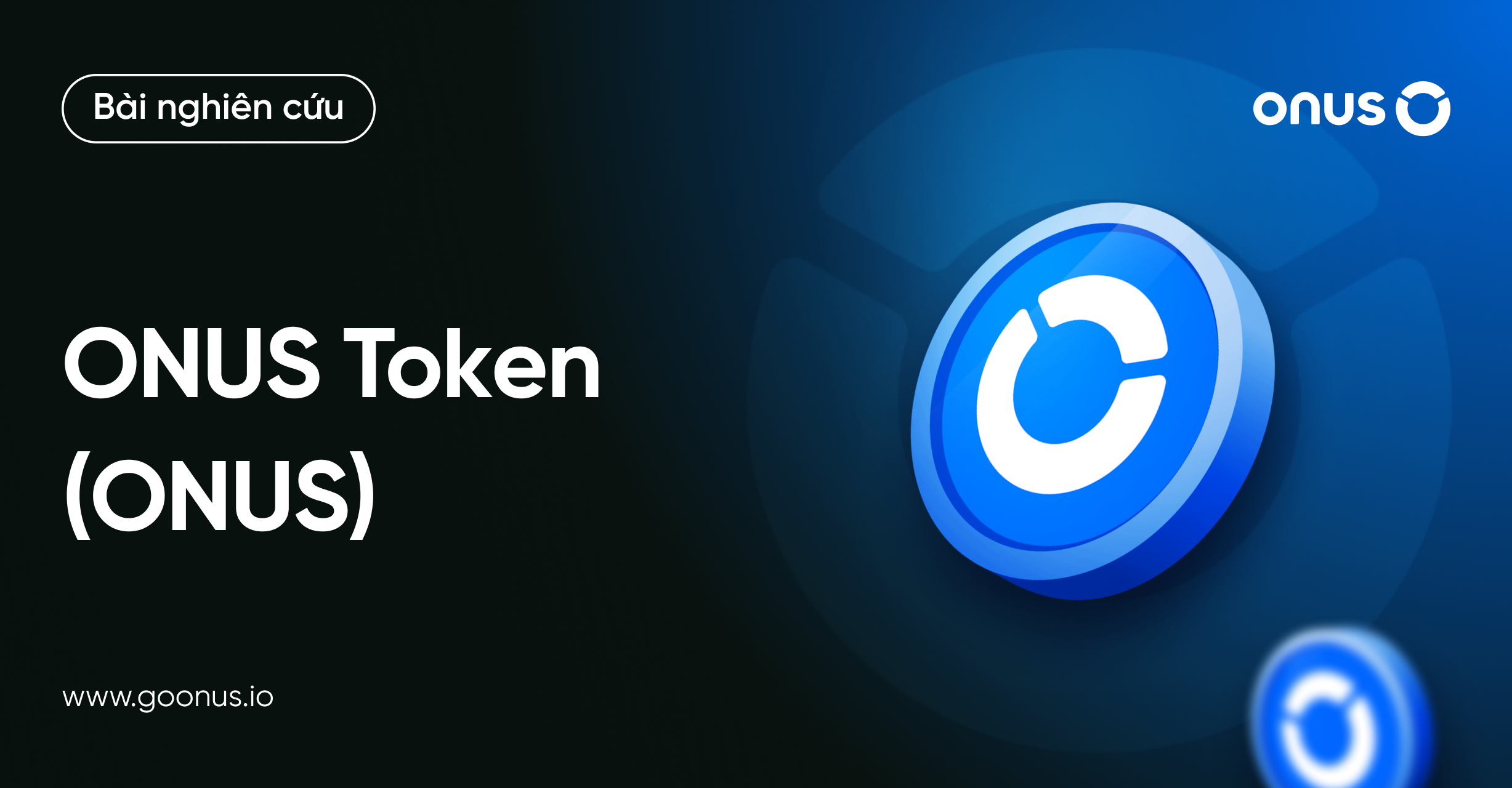 Phát hành token ONUS để huy động vốn