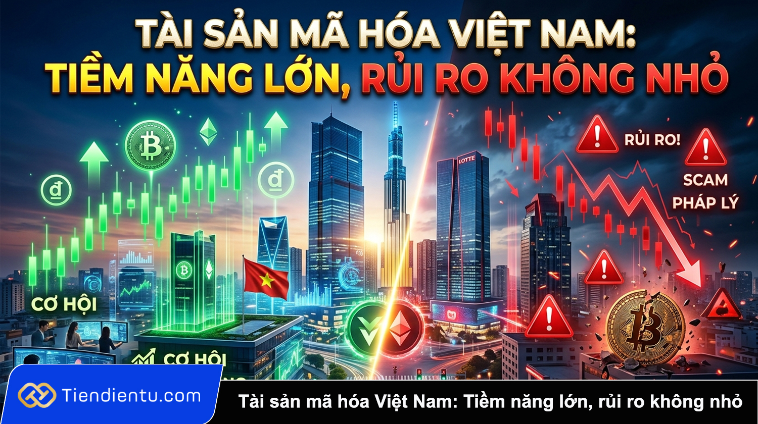 Thi truong tai san ma hoa Viet Nam Tiem nang lon rui ro khong nho