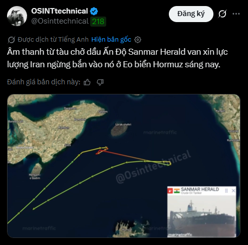 Đã có tàu dầu bị lừa trả phí bằng crypto để đi qua Eo biển Hormuz