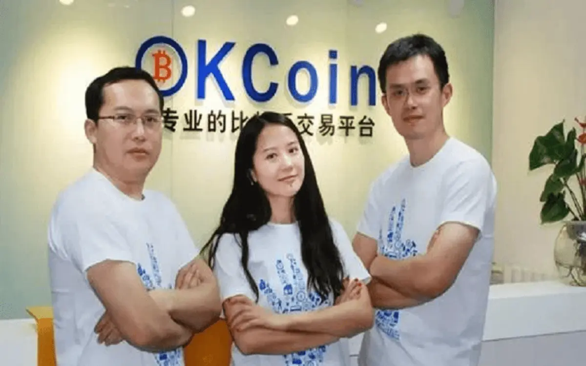 Star Xu, Yi He và CZ từng có thời gian khoác chung màu áo tại OKCoin