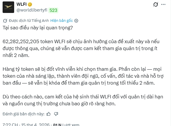Justin Sun tố World Liberty Financial là “trò lừa đảo”